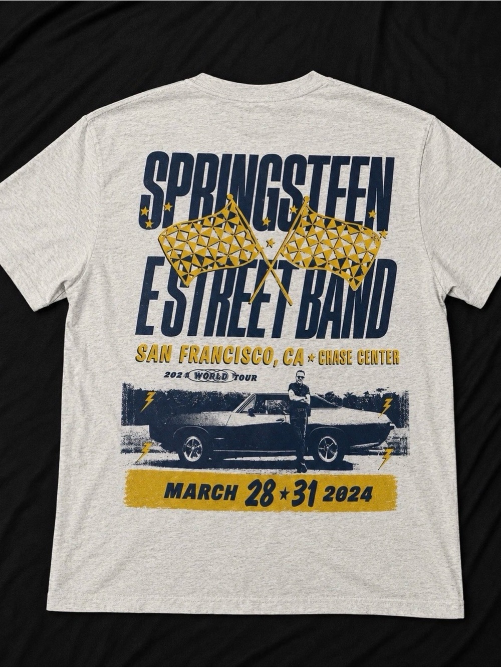 Bruce Springsteen E Street Band San Francisco Chase Center 2024 Tour T-Shirt M